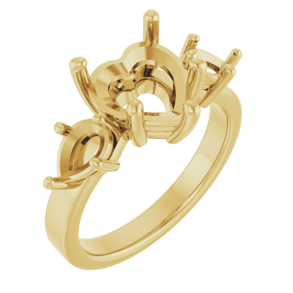Three-Stone Engagement Ring