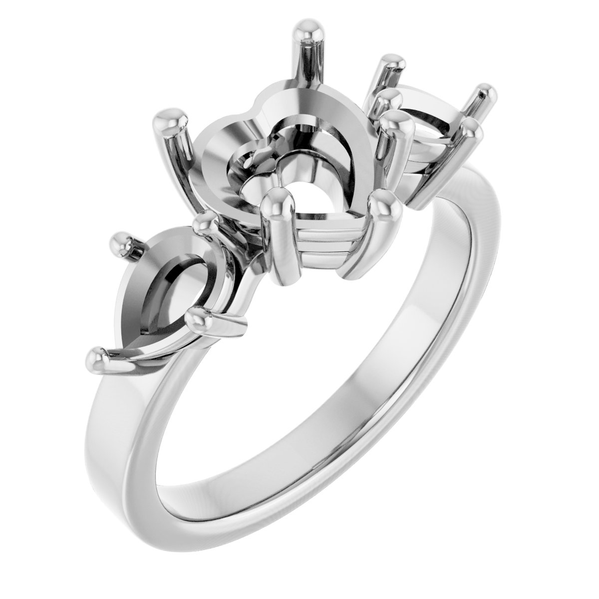 Three-Stone Engagement Ring