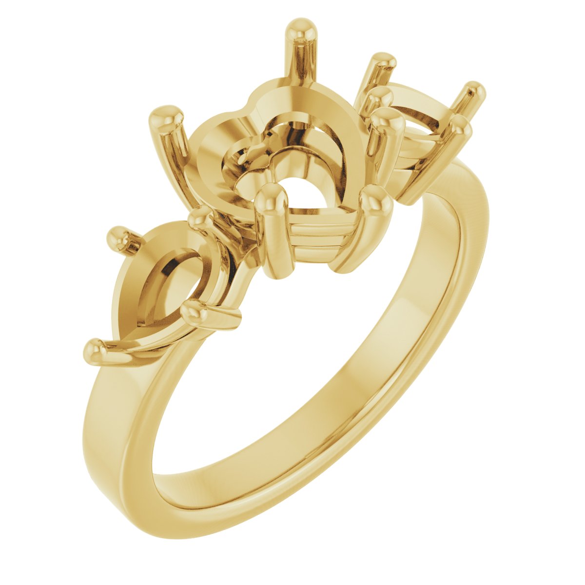 Three-Stone Engagement Ring