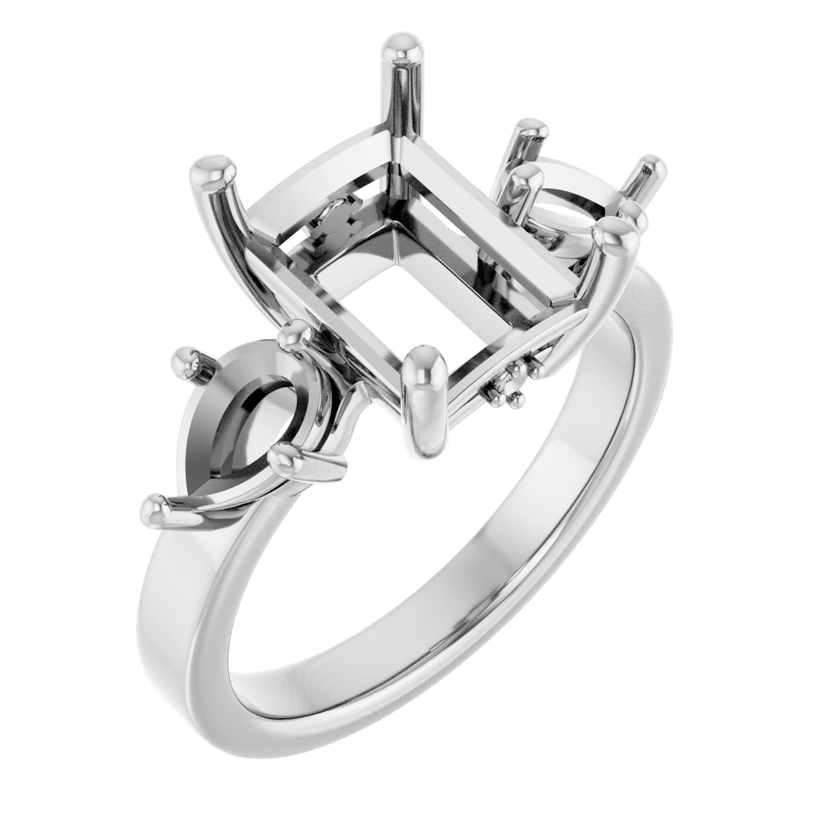 Three-Stone Engagement Ring