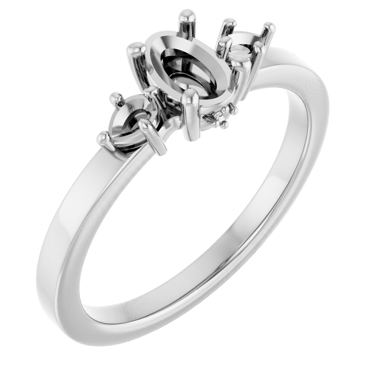 Three-Stone Engagement Ring