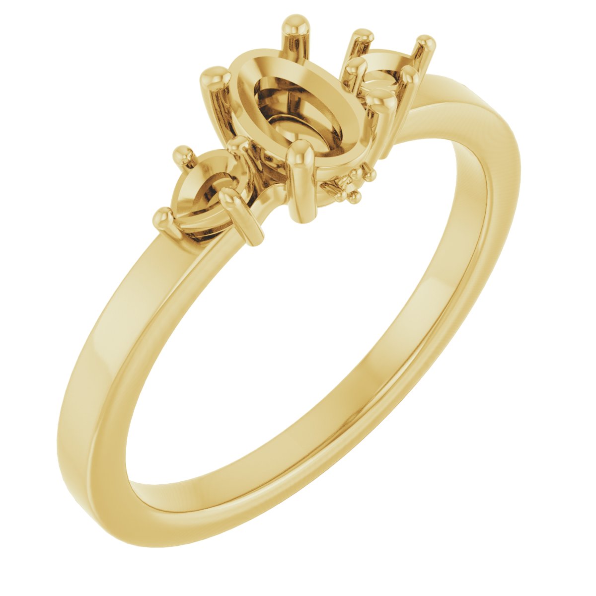 Three-Stone Engagement Ring