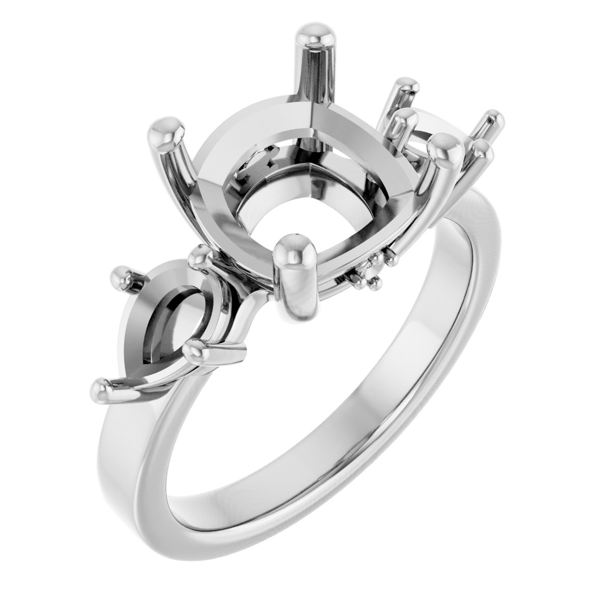 Three-Stone Engagement Ring