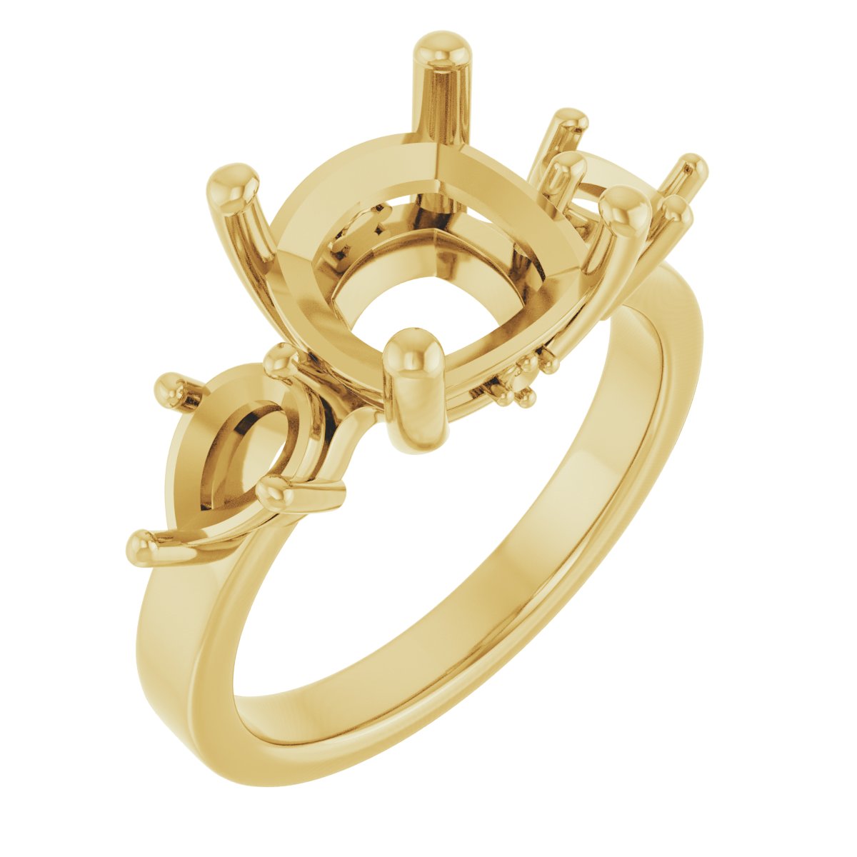 Three-Stone Engagement Ring