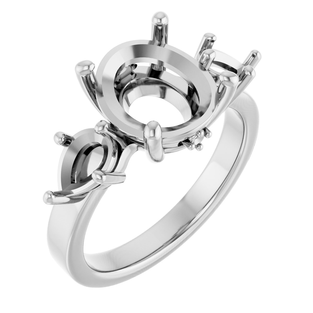 Three-Stone Engagement Ring