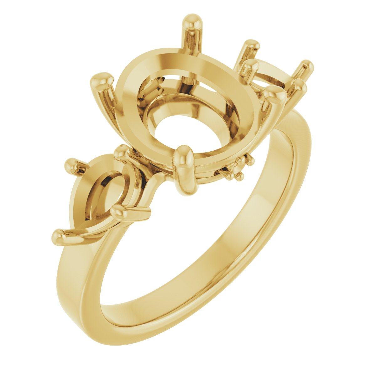 Three-Stone Engagement Ring