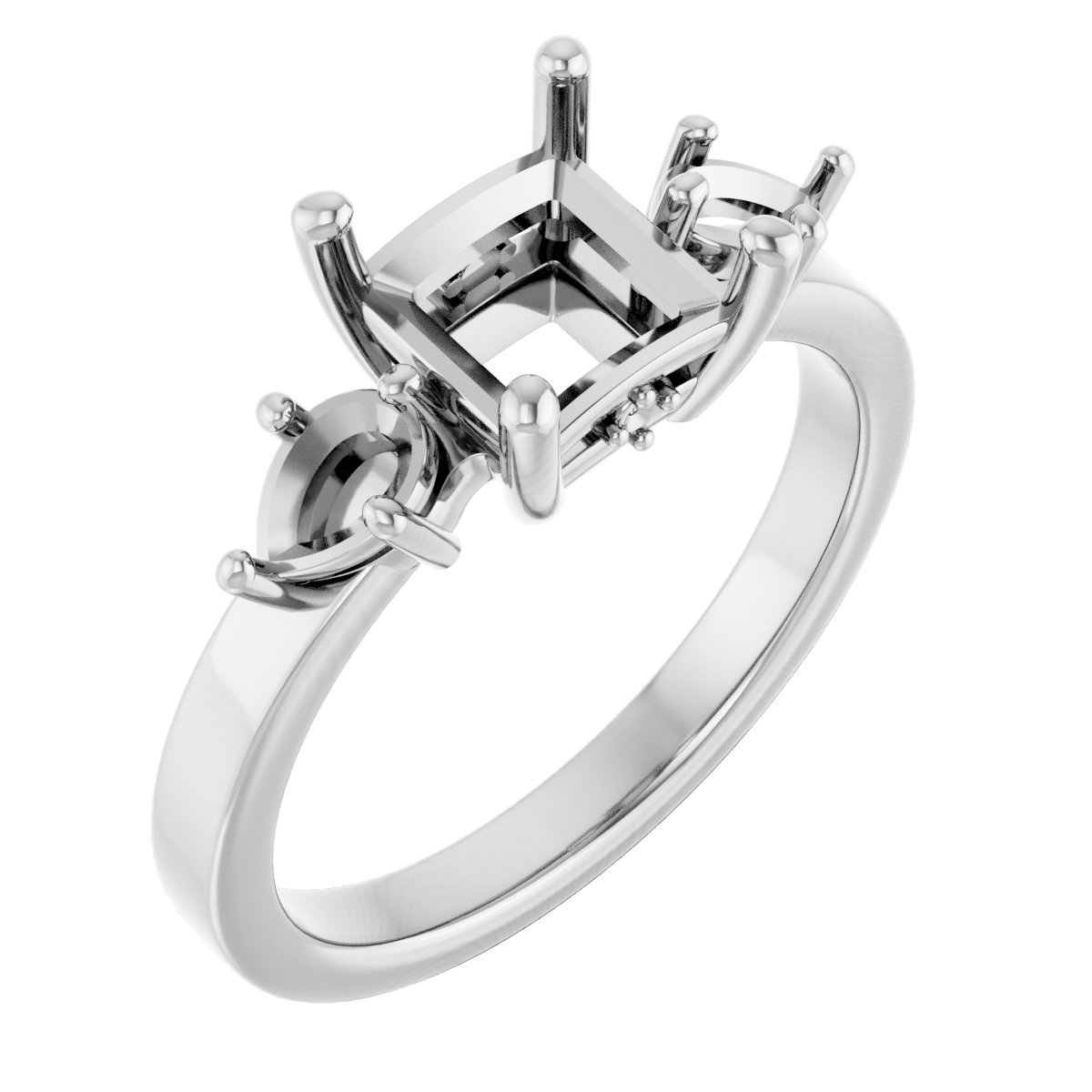Three-Stone Engagement Ring