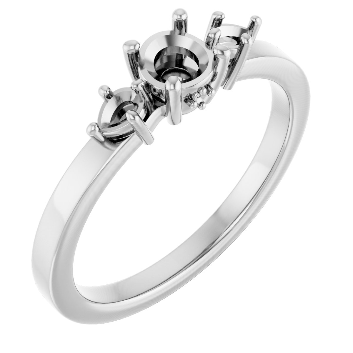Three-Stone Engagement Ring