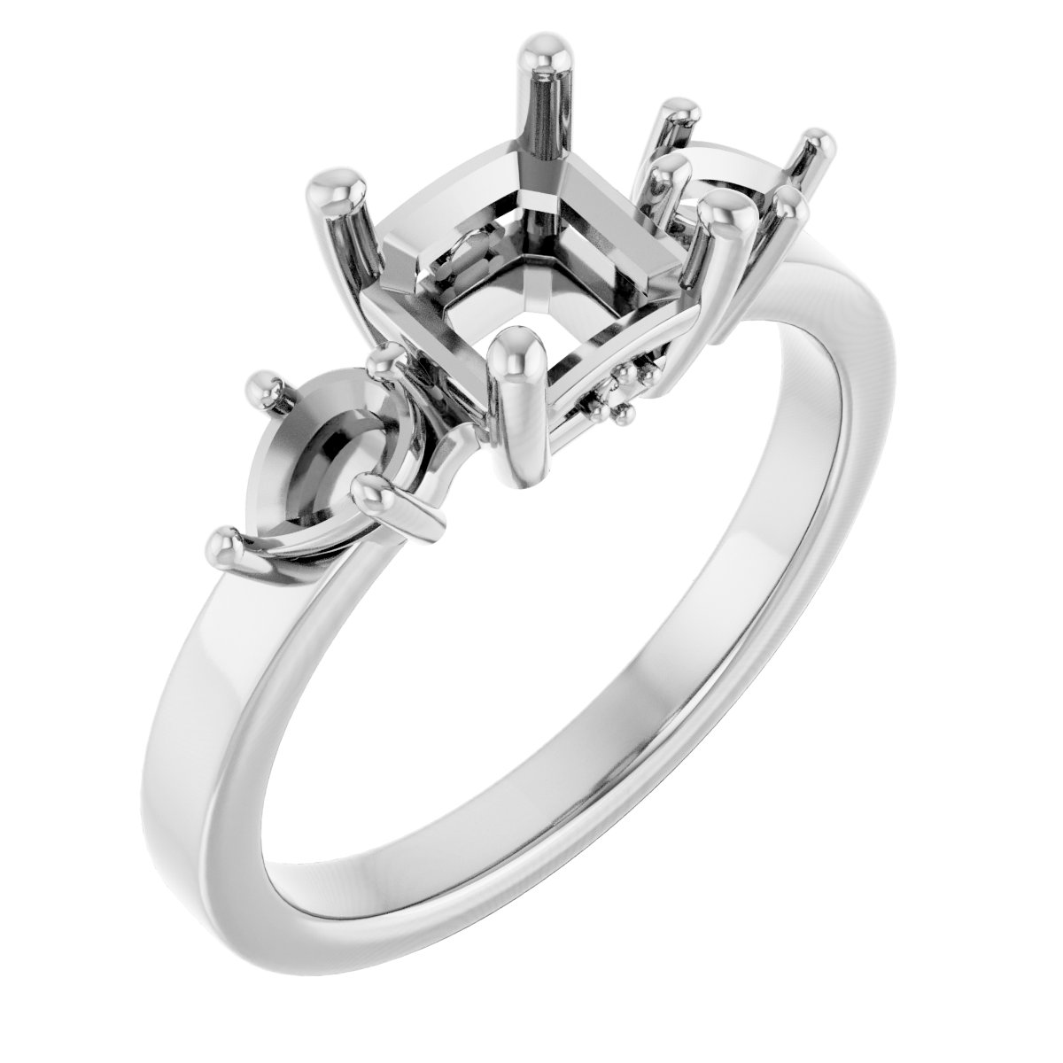 Three-Stone Engagement Ring