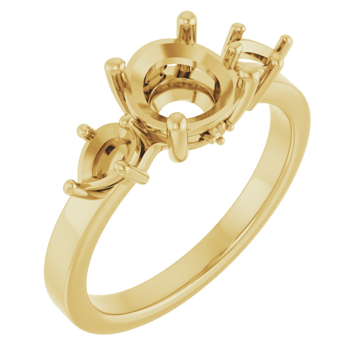 Three-Stone Engagement Ring