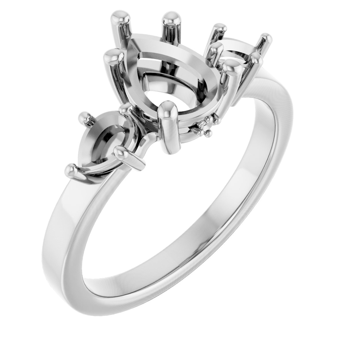 Three-Stone Engagement Ring