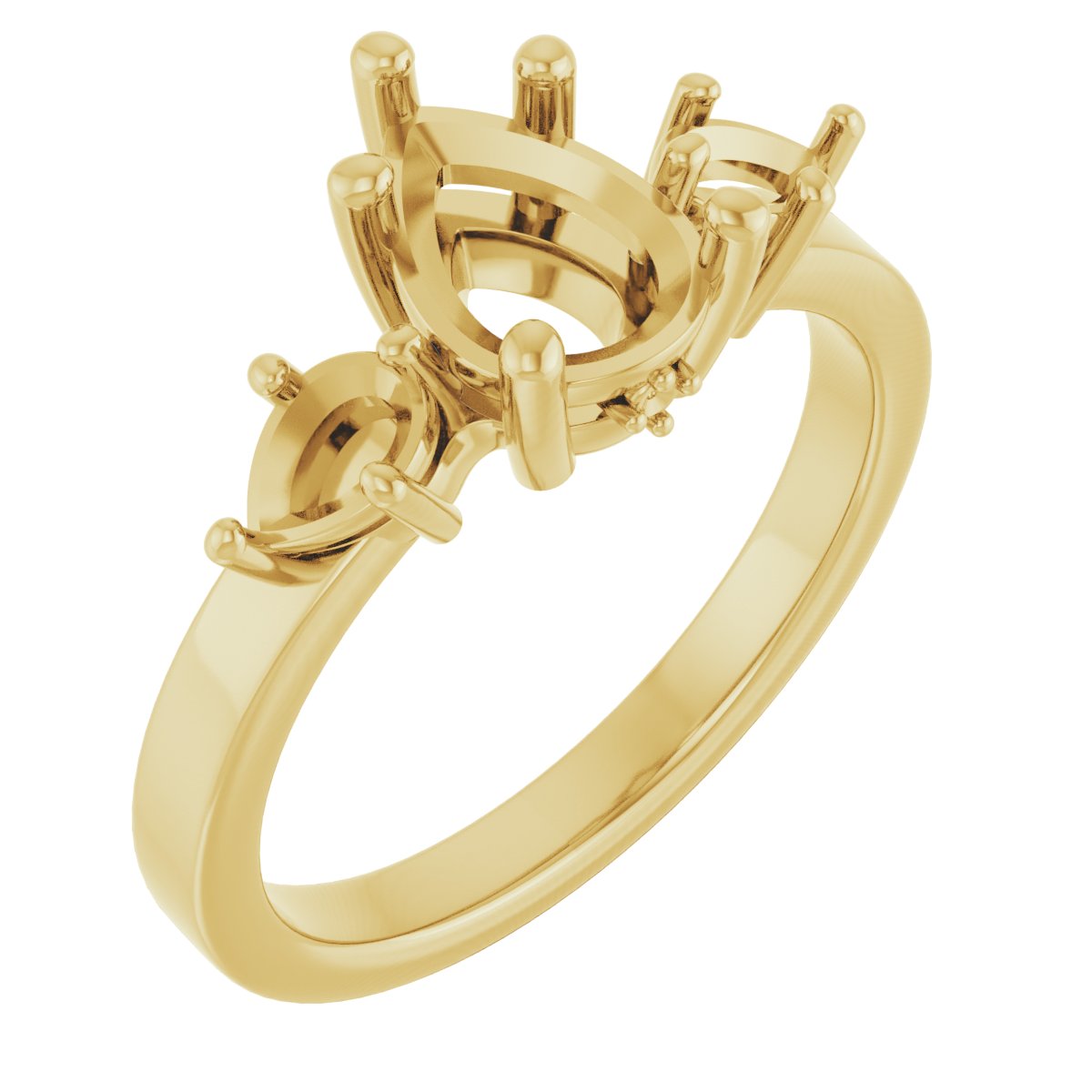 Three-Stone Engagement Ring