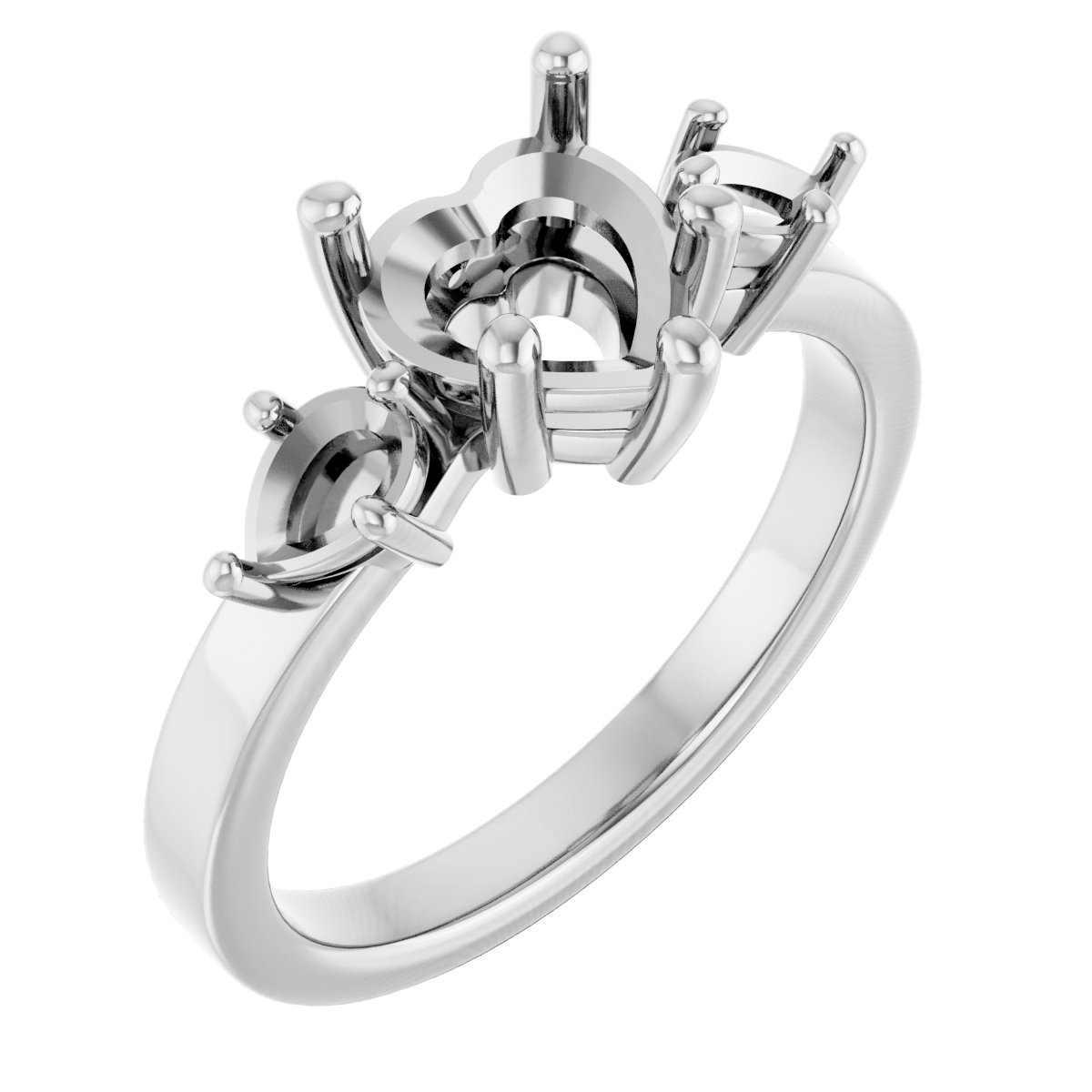 Three-Stone Engagement Ring