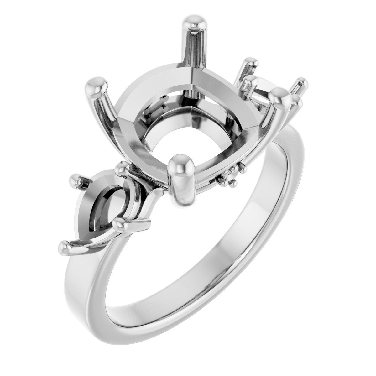 Three-Stone Engagement Ring