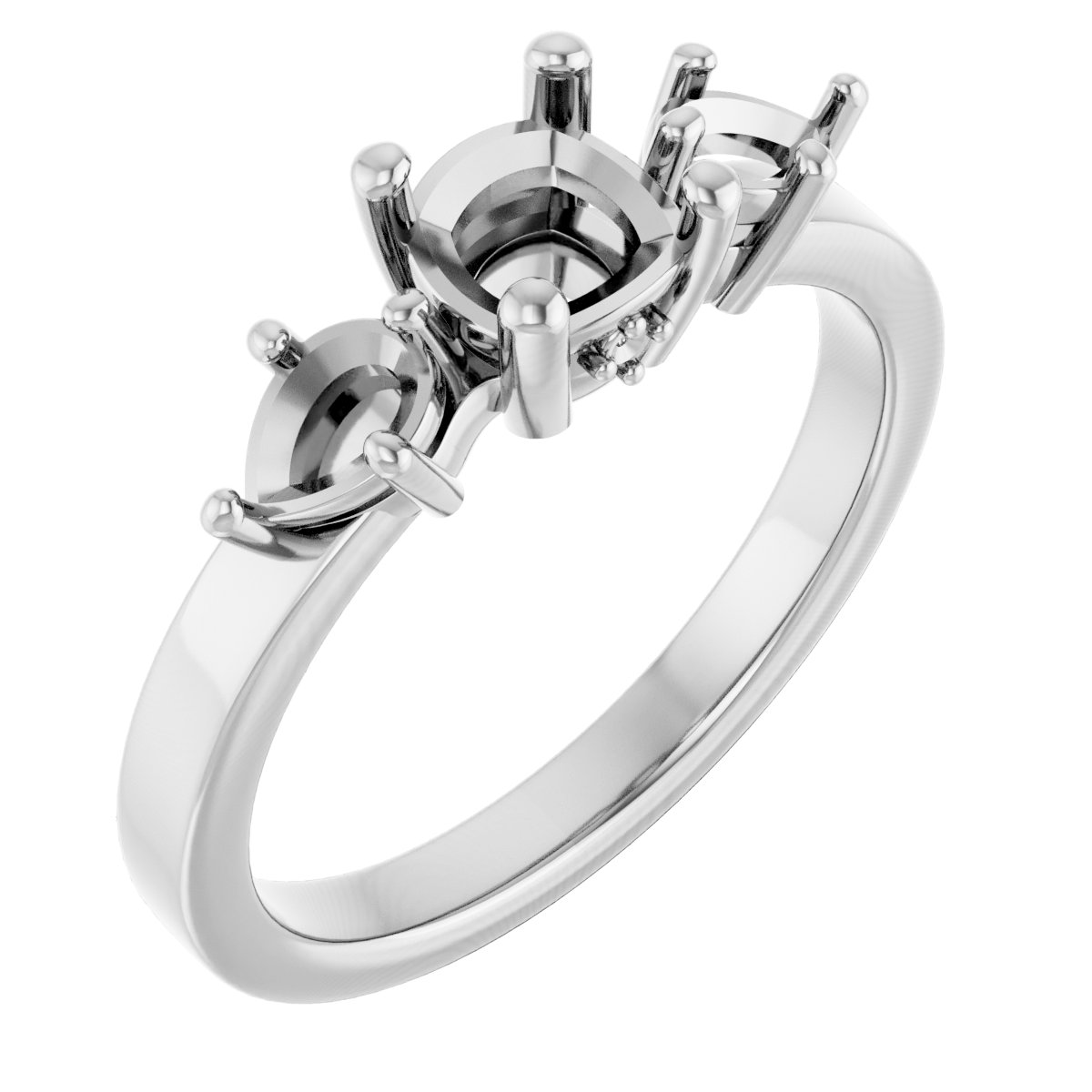 Three-Stone Engagement Ring
