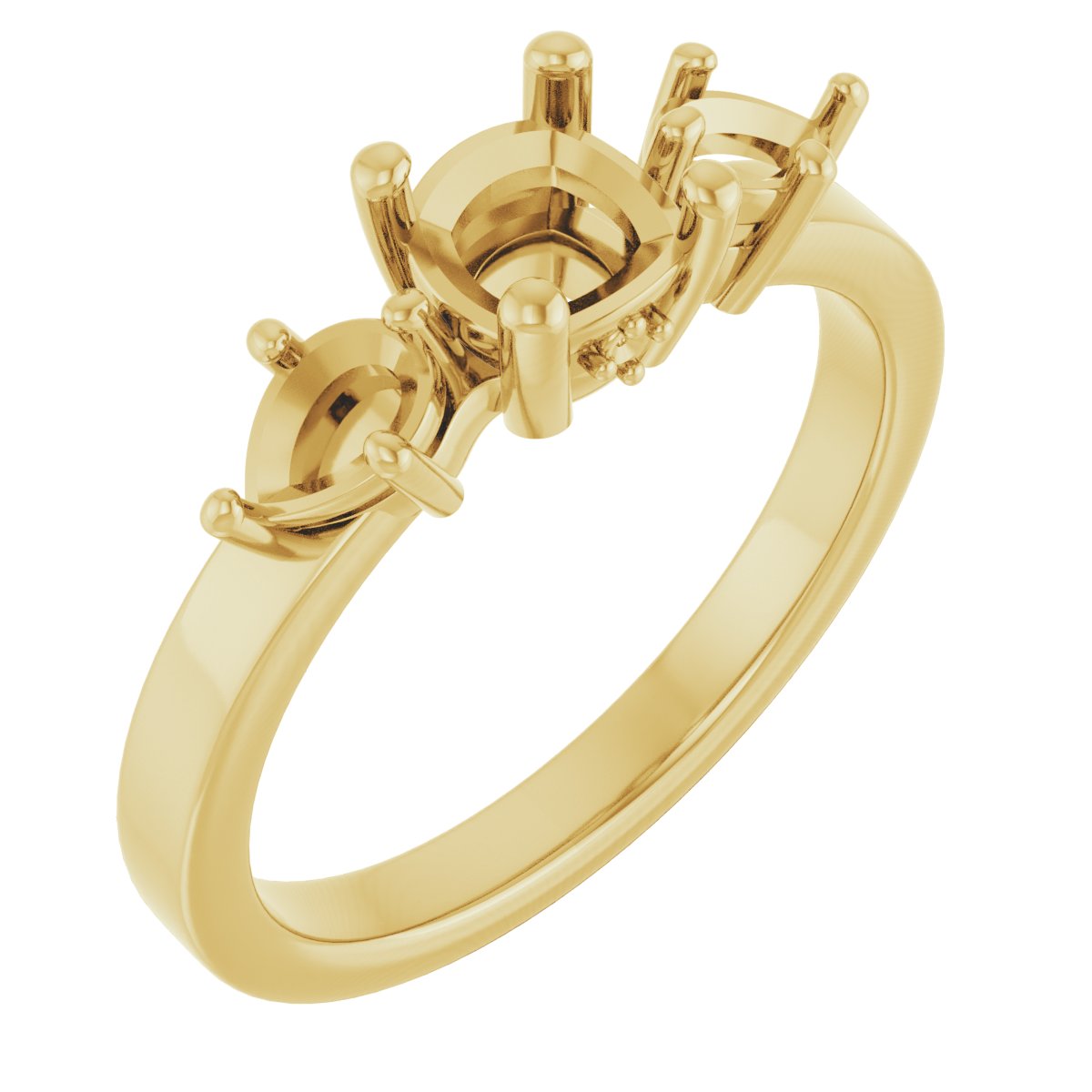 Three-Stone Engagement Ring