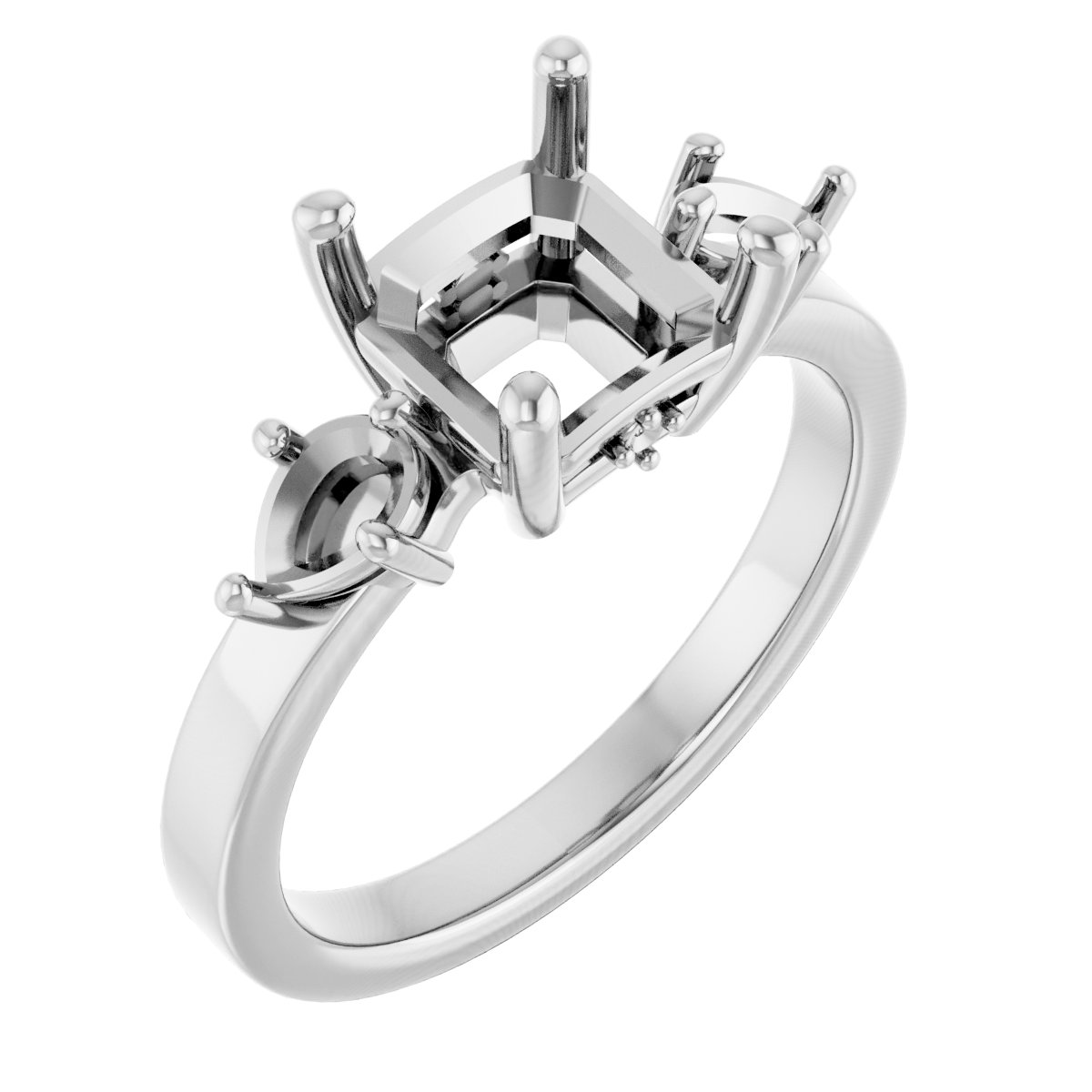 Three-Stone Engagement Ring