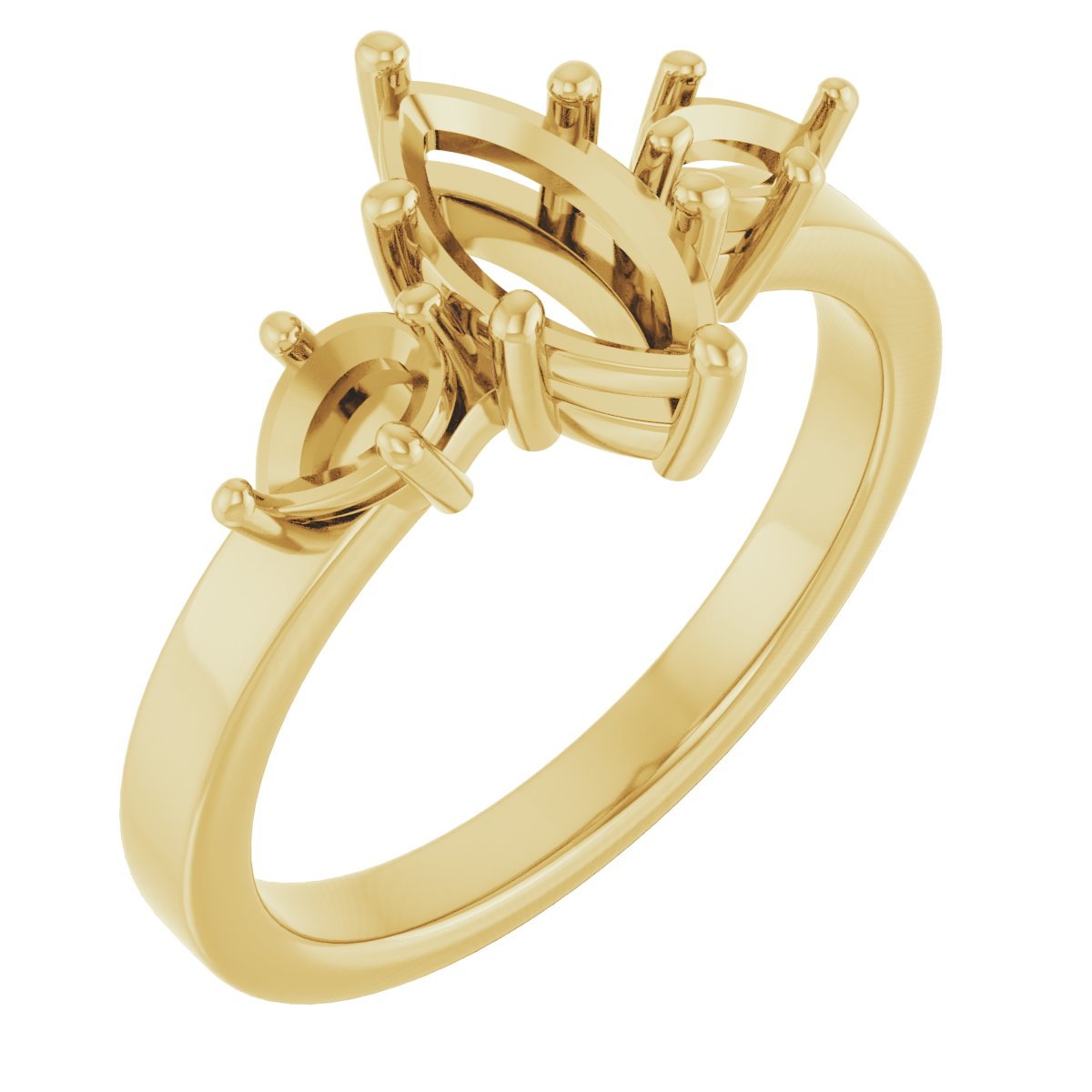 Three-Stone Engagement Ring