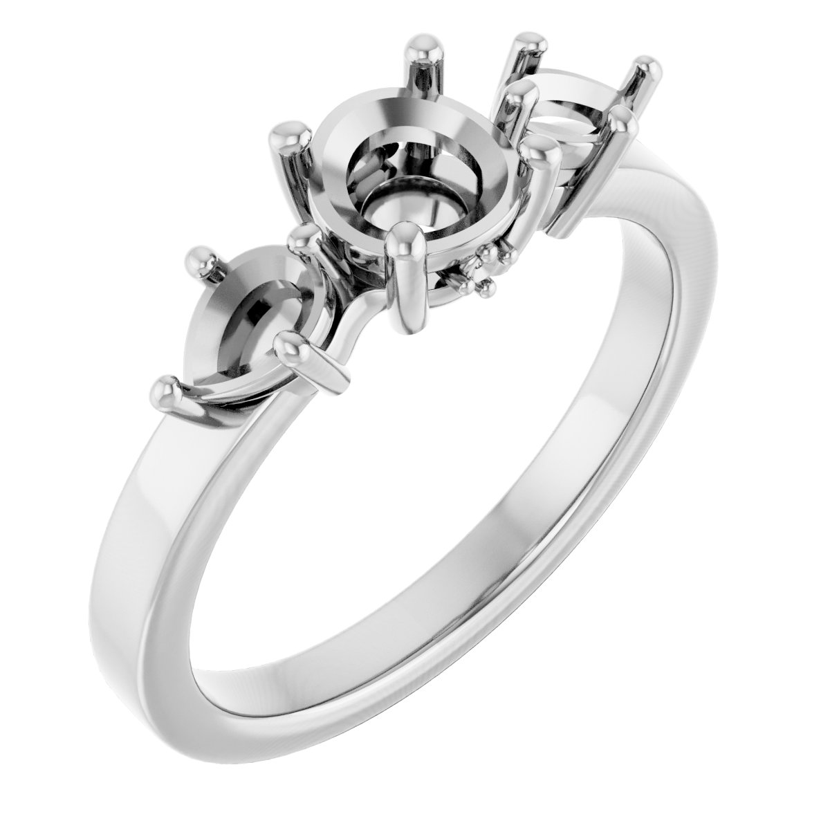 Three-Stone Engagement Ring