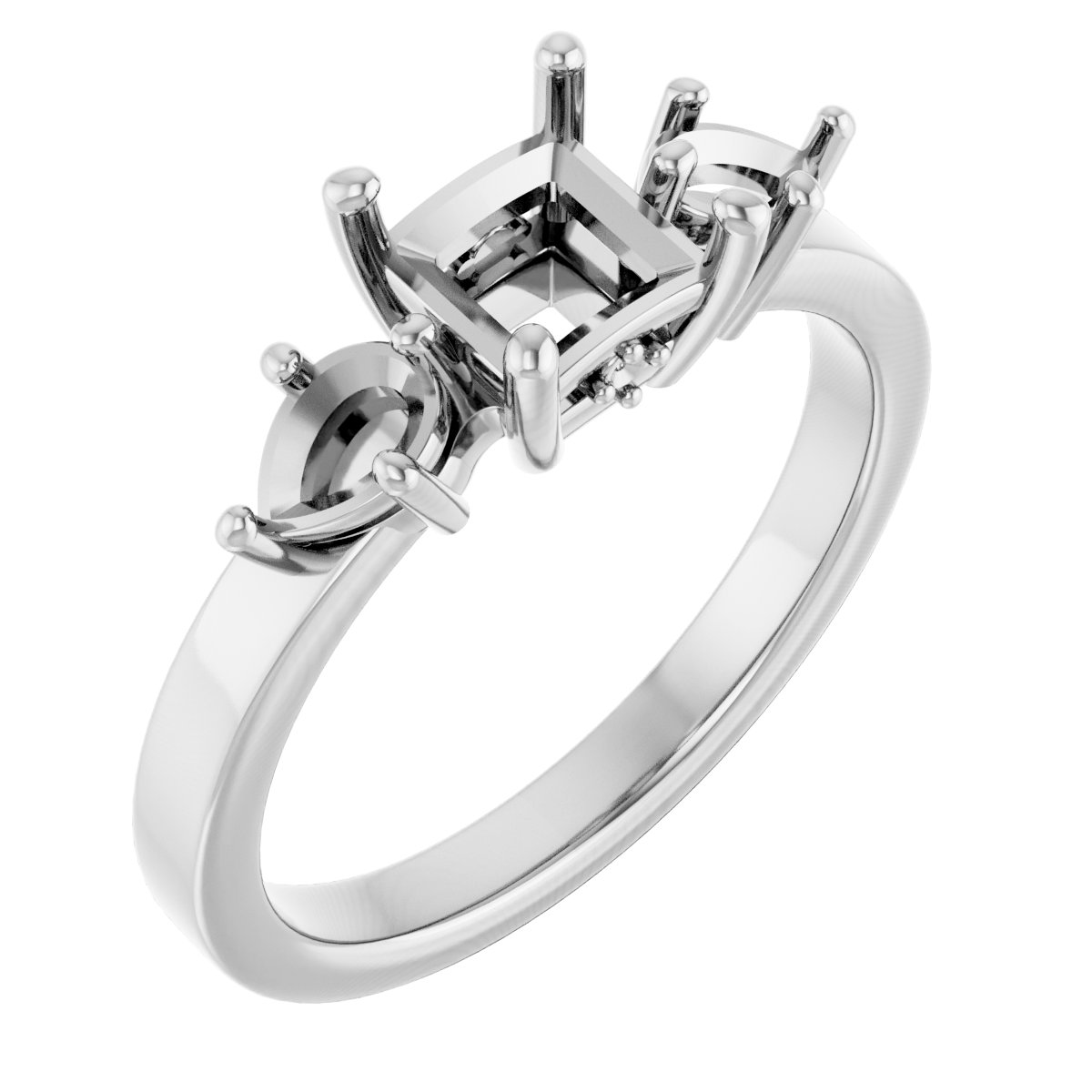 Three-Stone Engagement Ring