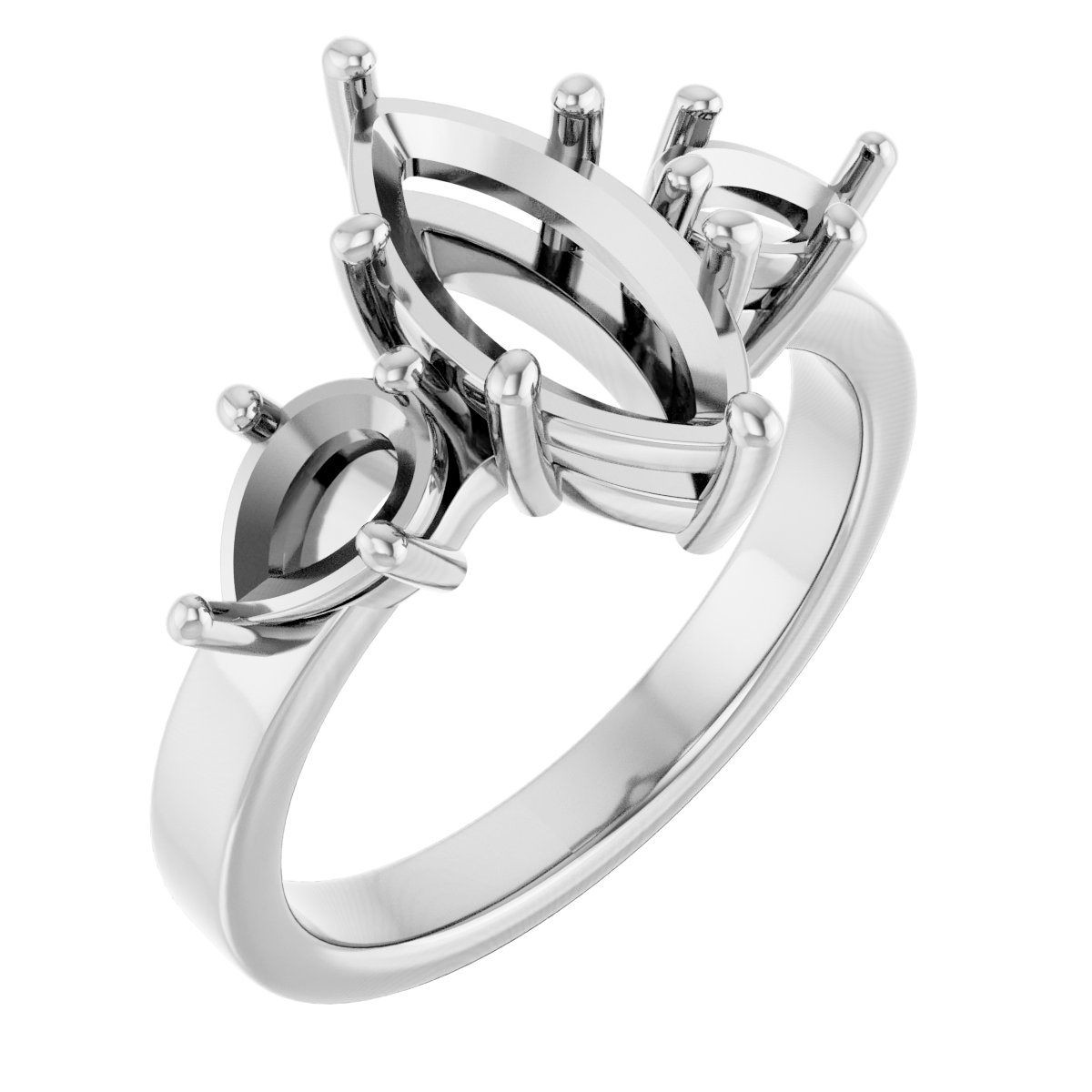 Three-Stone Engagement Ring