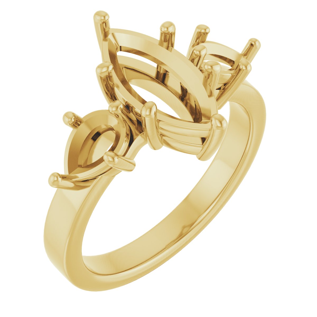 Three-Stone Engagement Ring