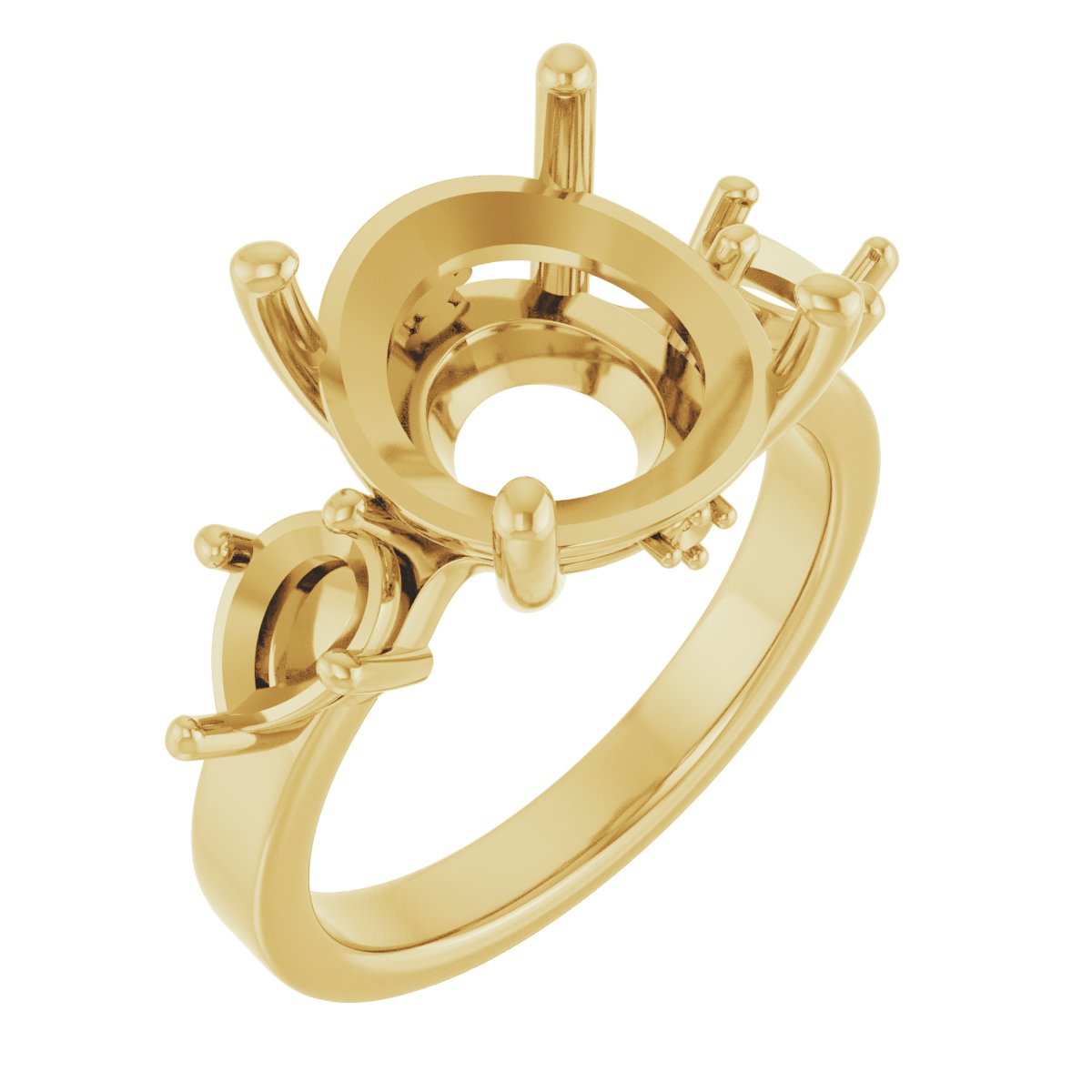 Three-Stone Engagement Ring