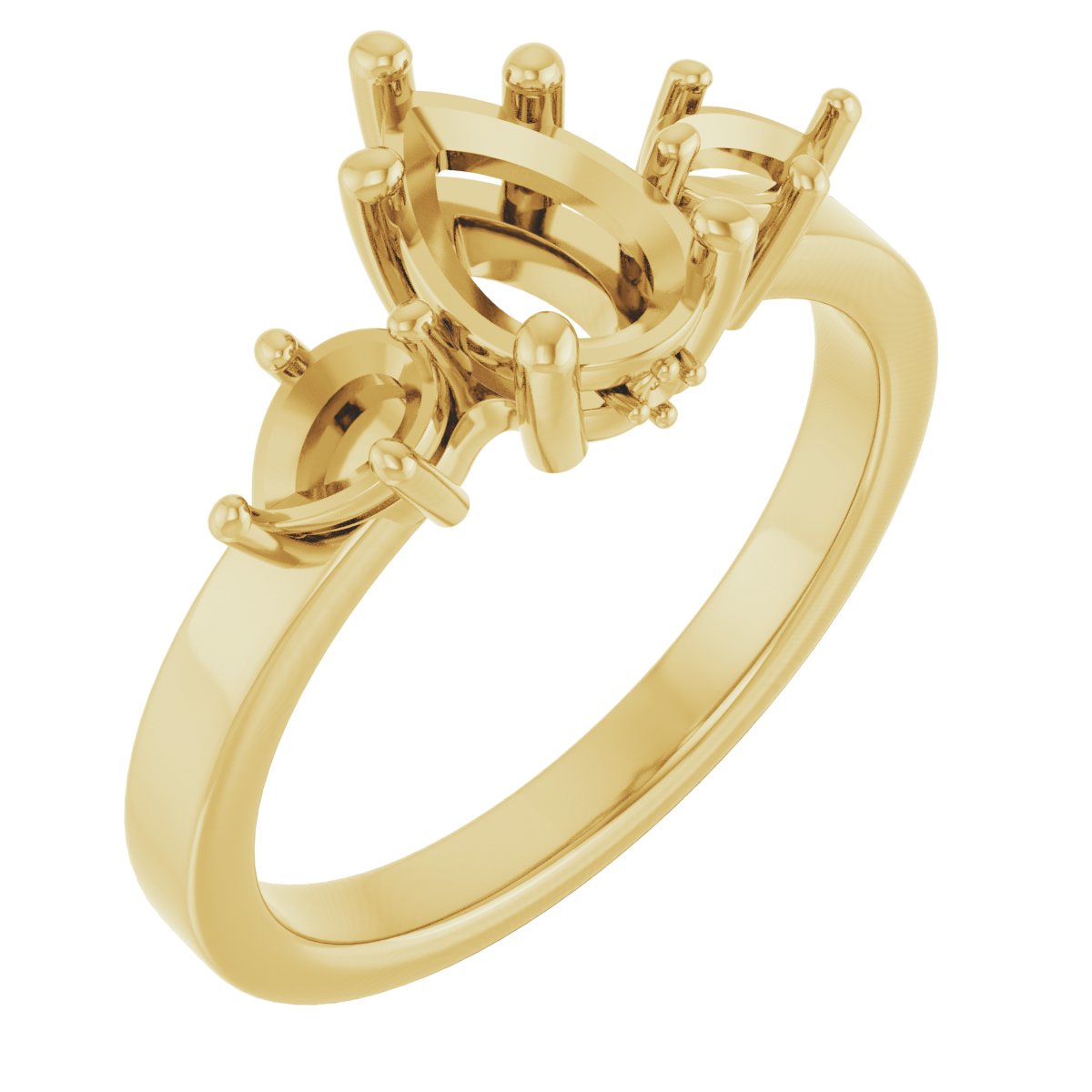 Three-Stone Engagement Ring