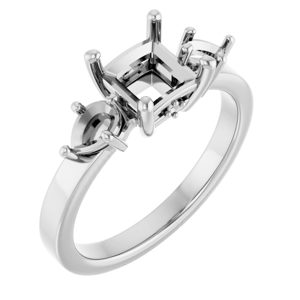 Three-Stone Engagement Ring