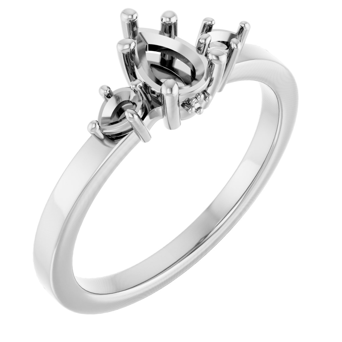 Three-Stone Engagement Ring