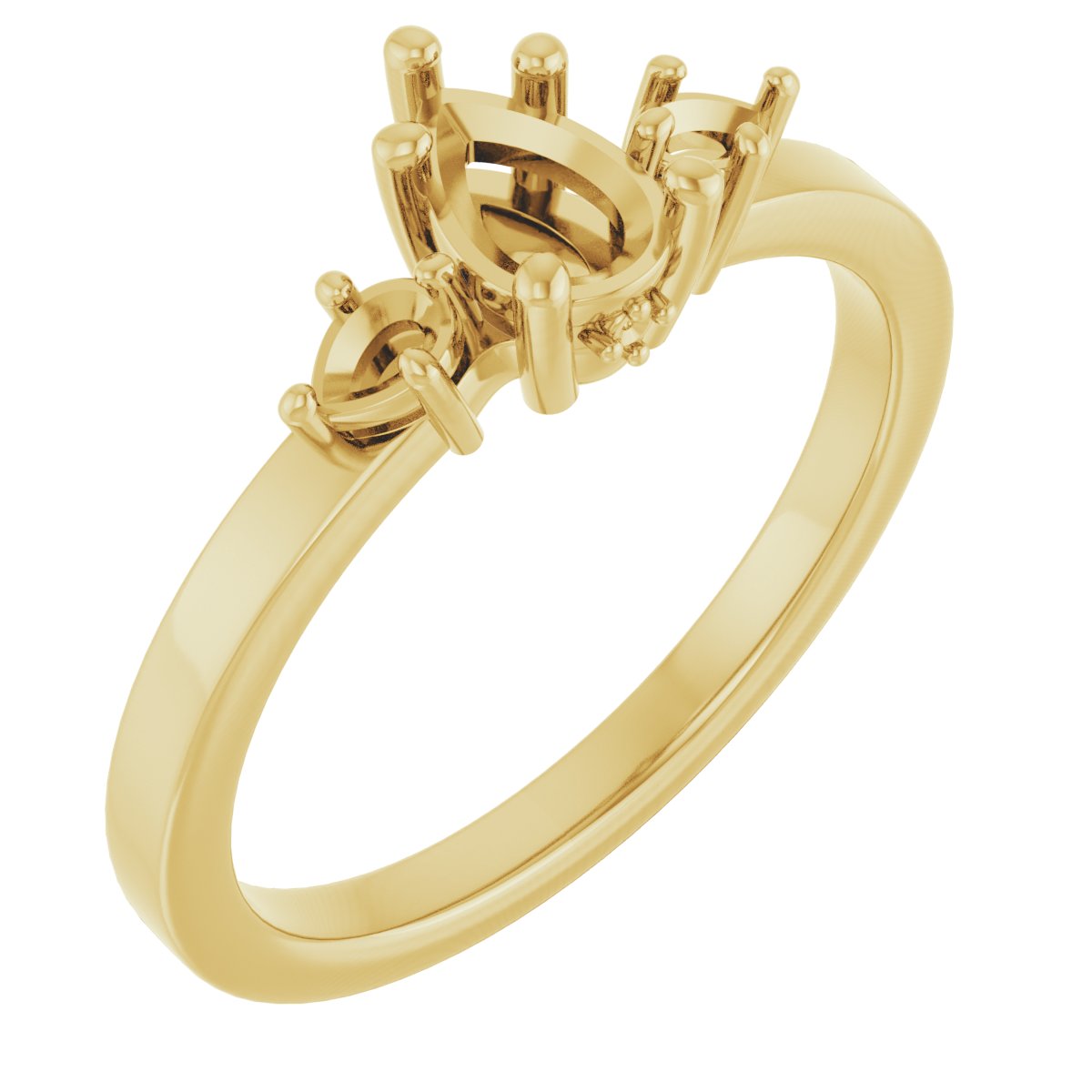 Three-Stone Engagement Ring