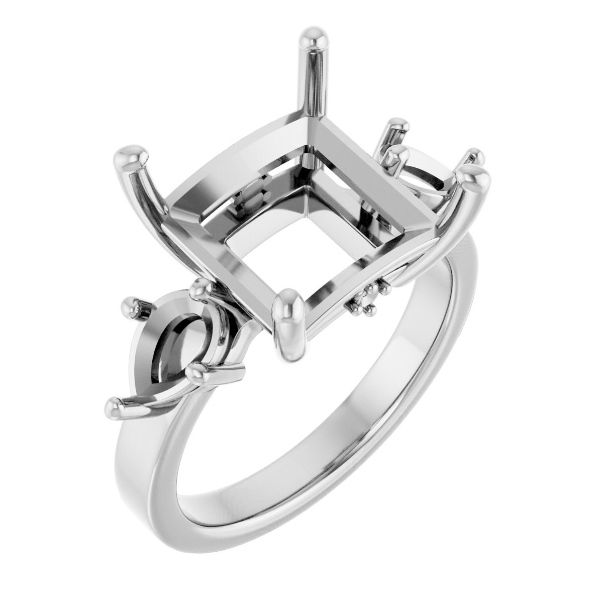 Three-Stone Engagement Ring