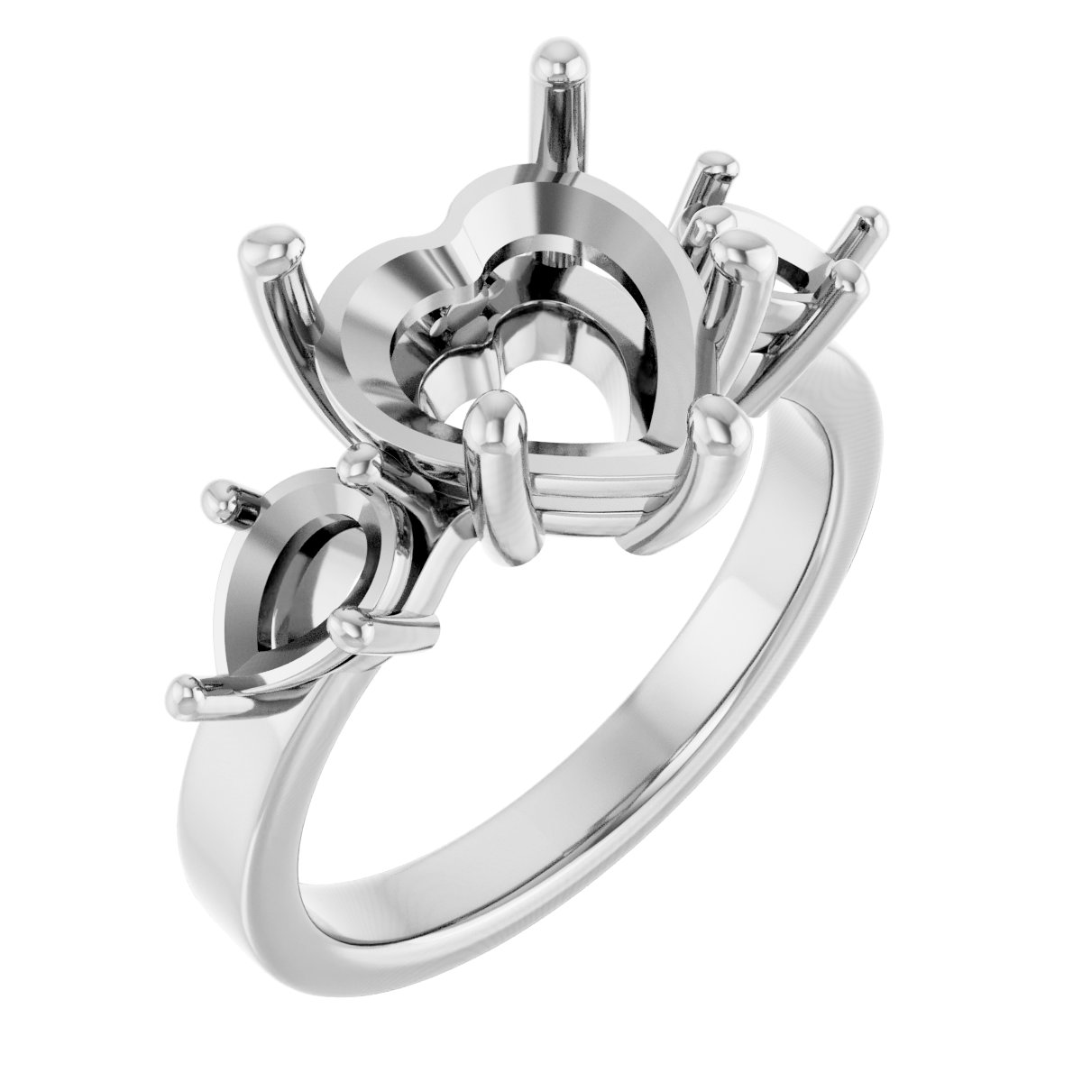 Three-Stone Engagement Ring