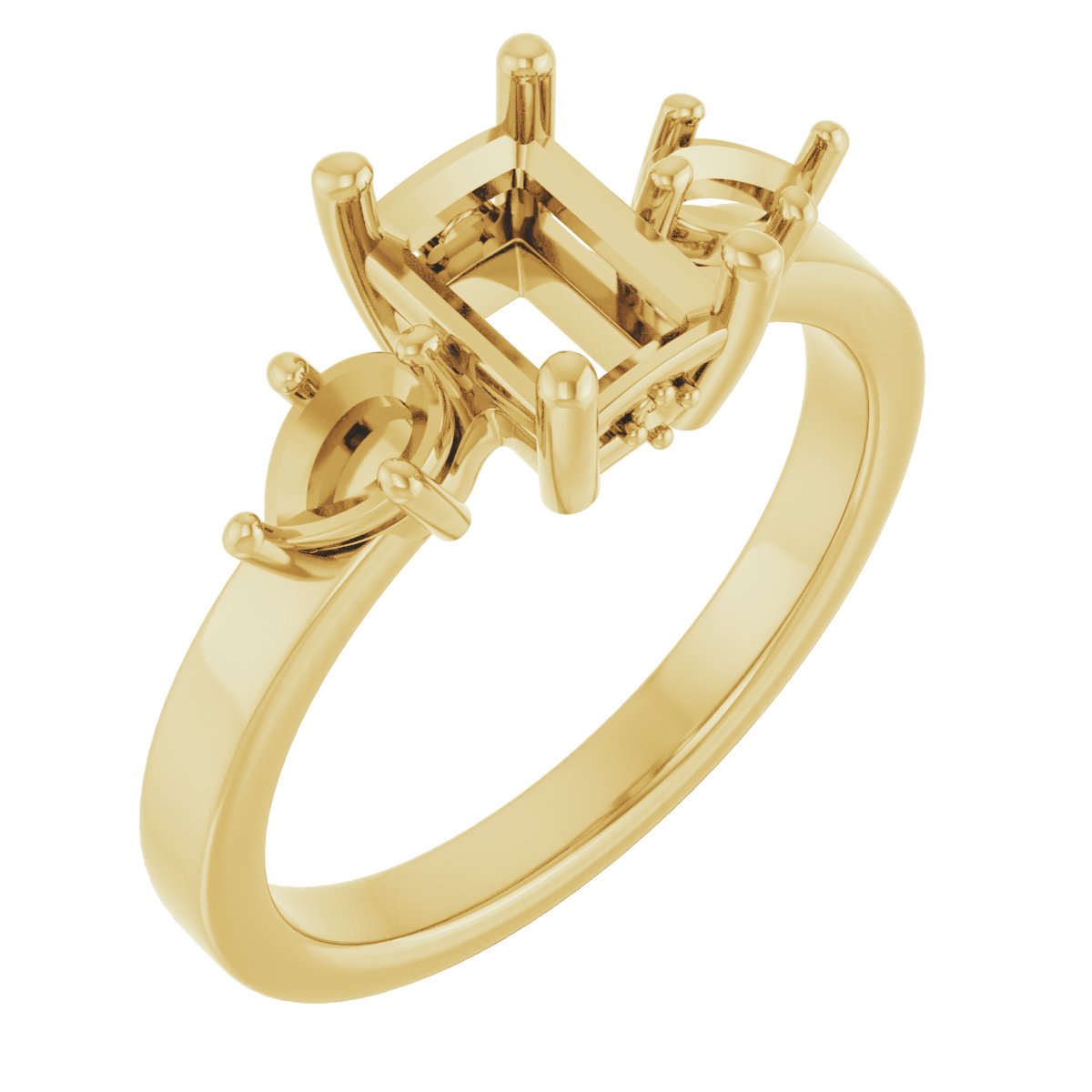 Three-Stone Engagement Ring