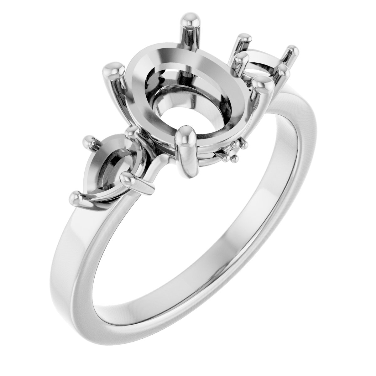 Three-Stone Engagement Ring