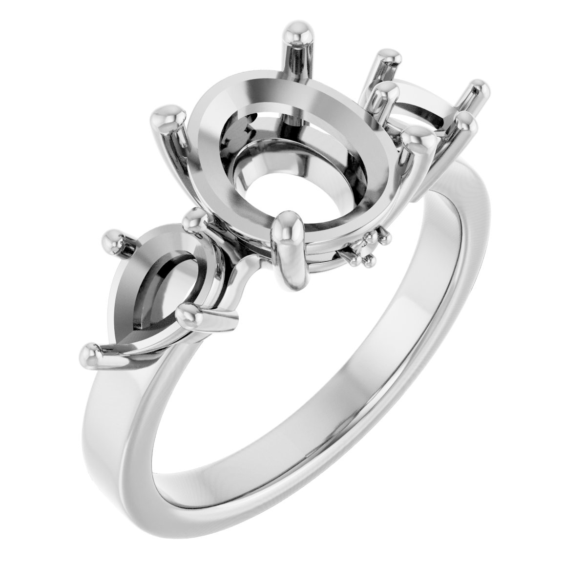 Three-Stone Engagement Ring