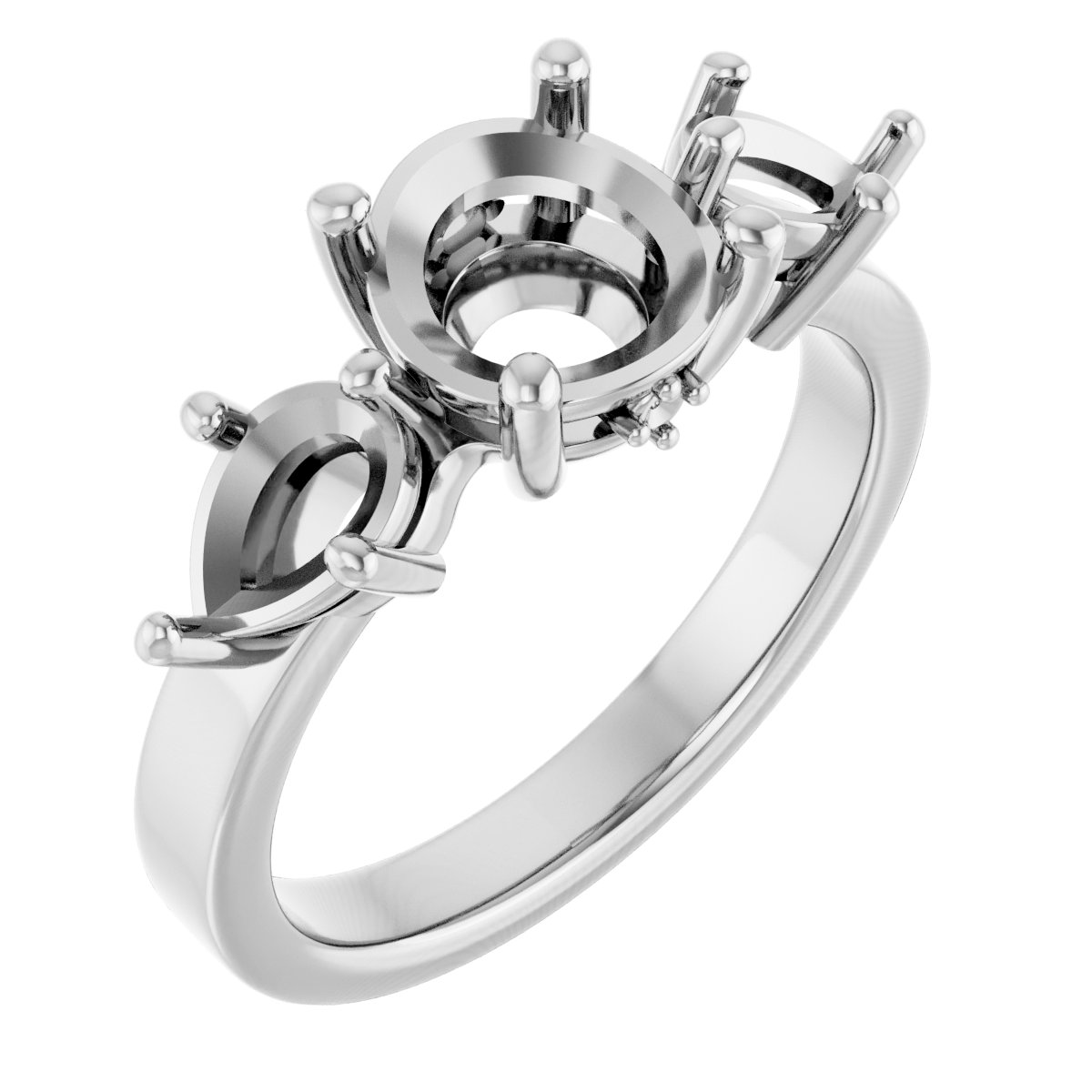 Three-Stone Engagement Ring