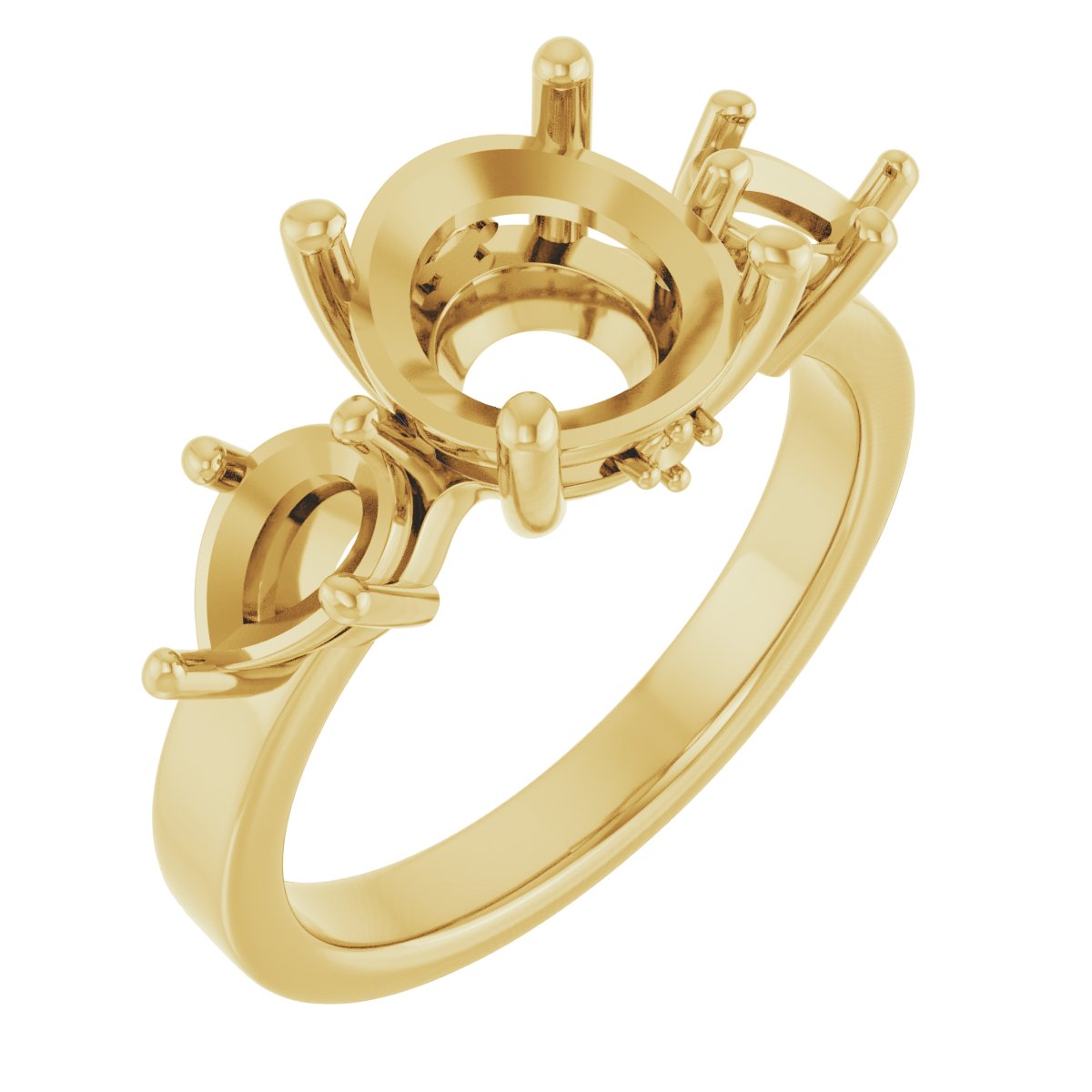 Three-Stone Engagement Ring