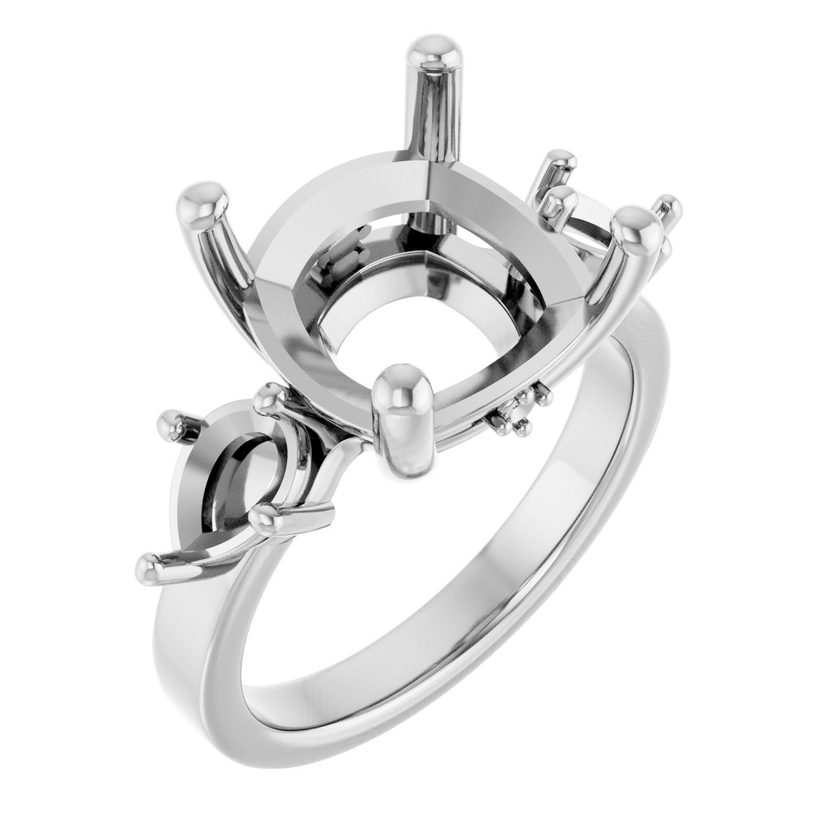 Three-Stone Engagement Ring