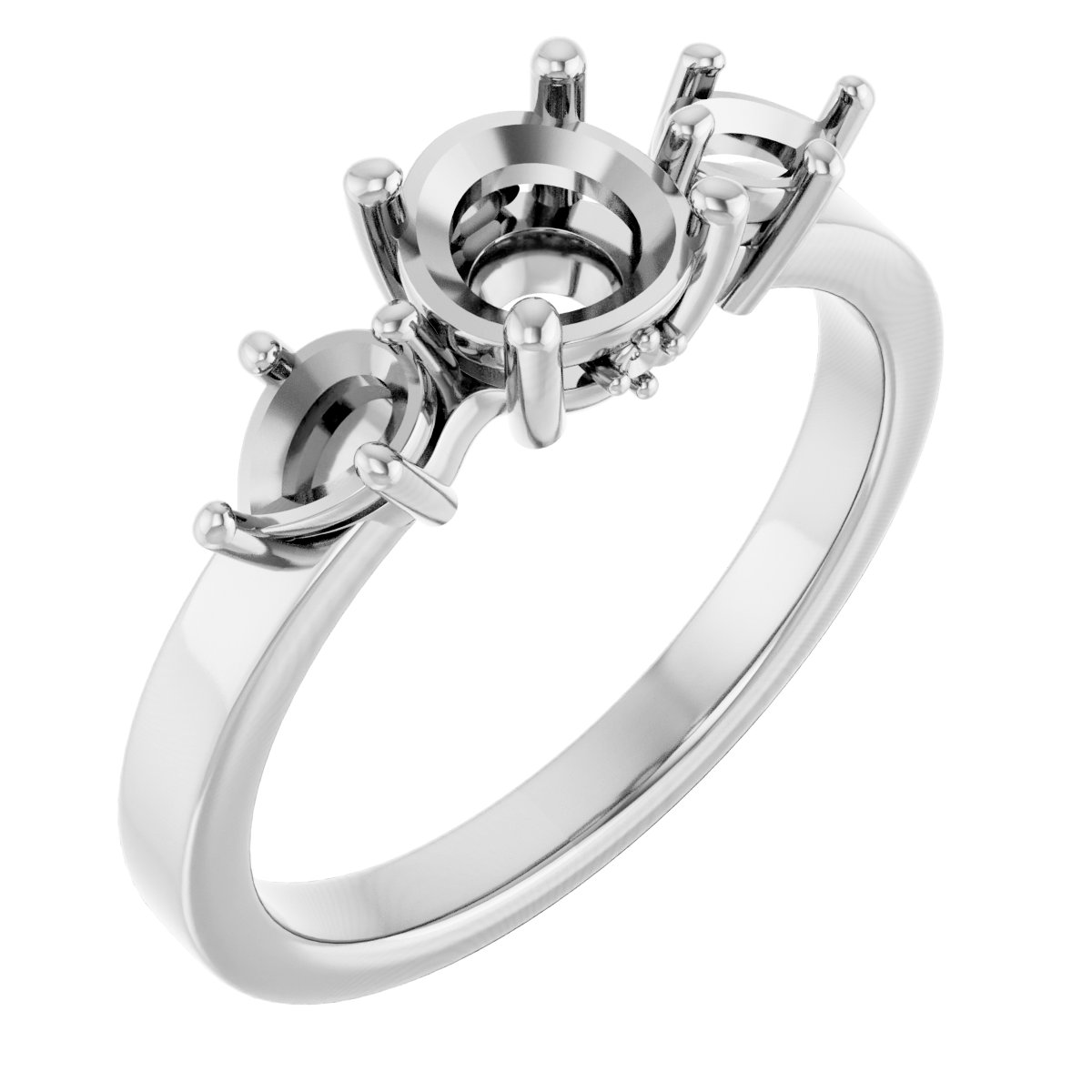 Three-Stone Engagement Ring