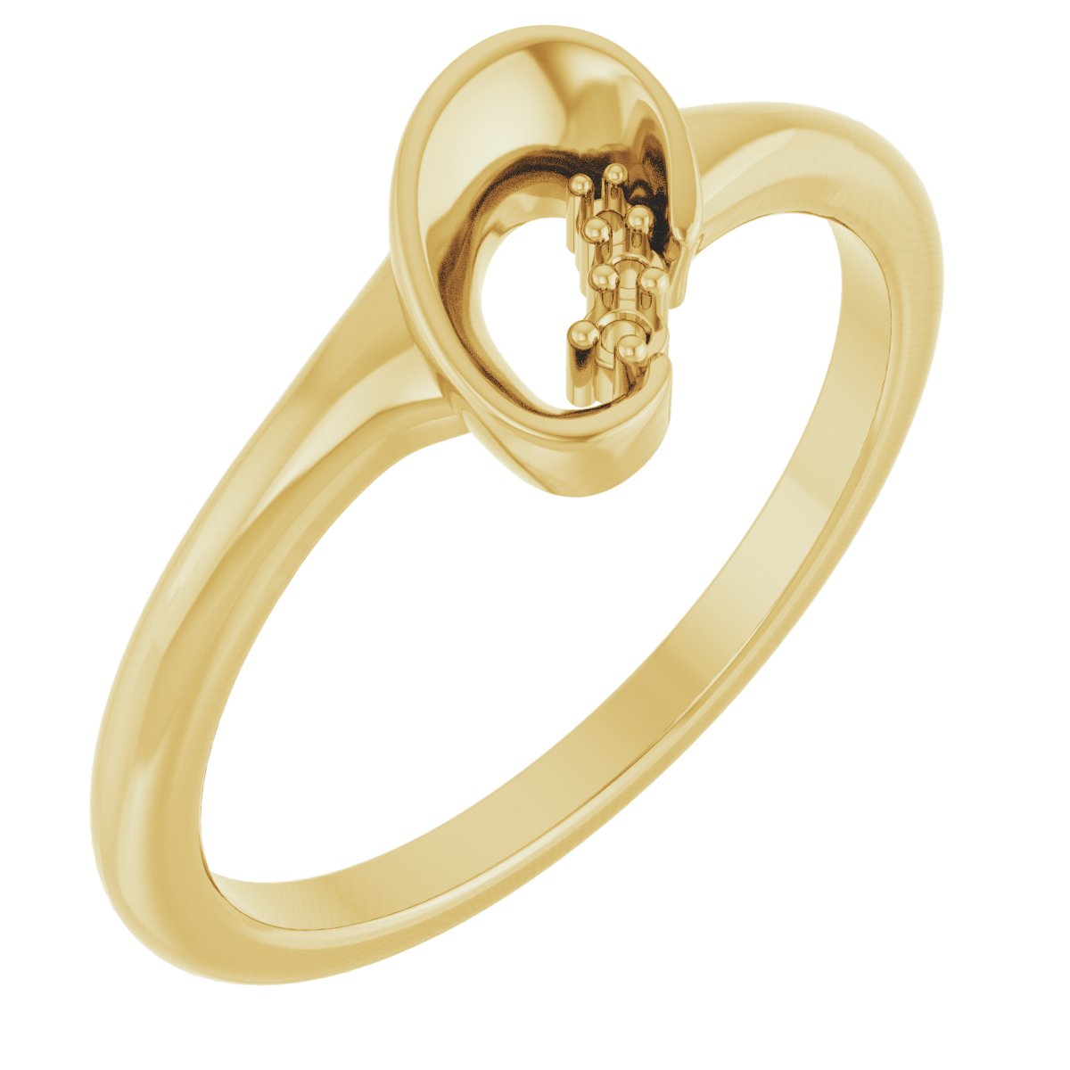 Accented Freeform Ring
