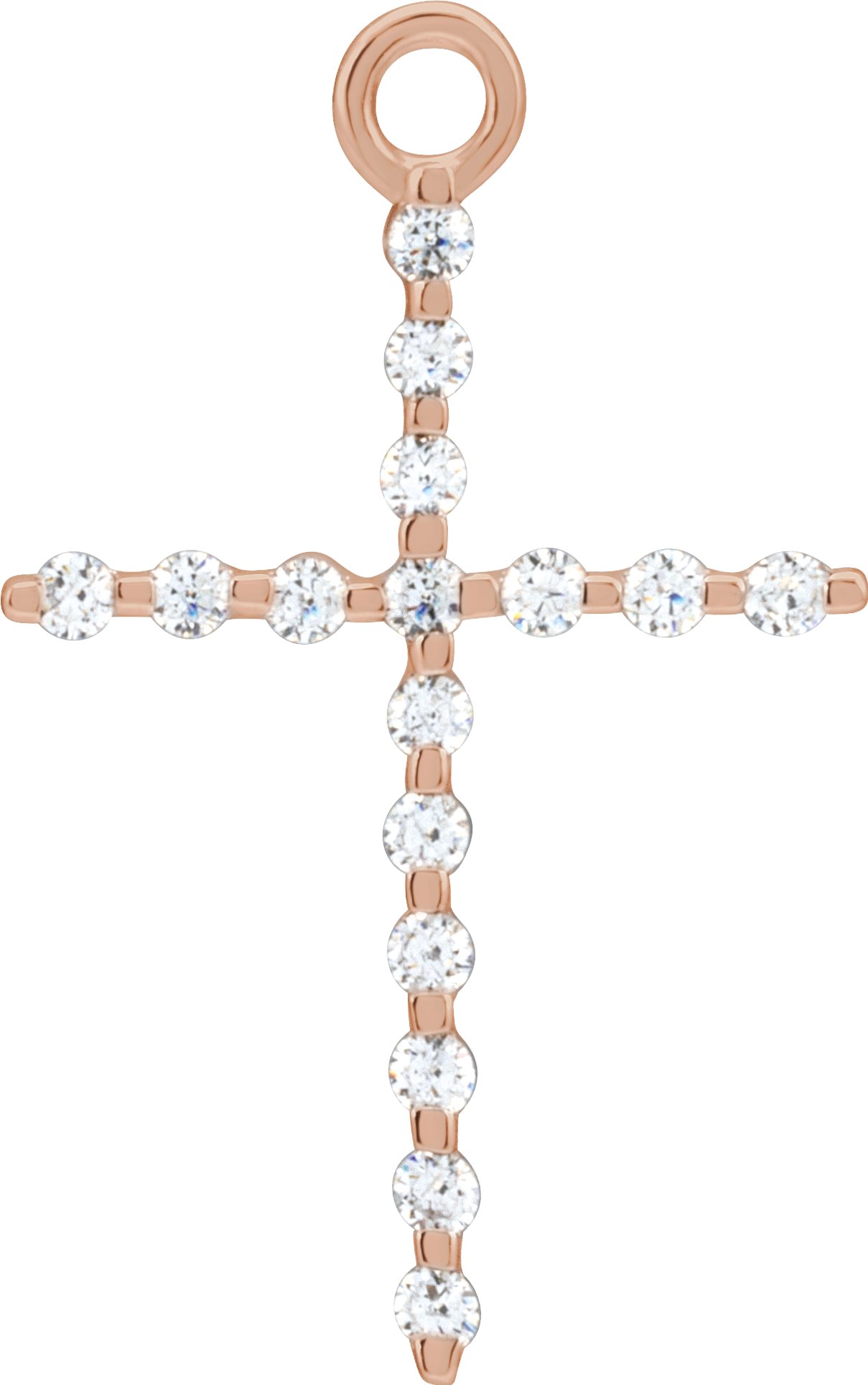 Accented Cross Dangle