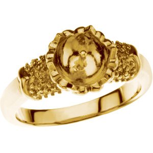Accented Pearl Ring