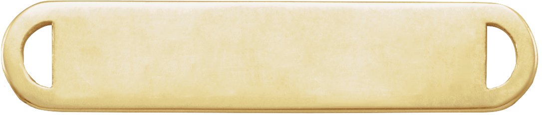 Engravable Bar Bracelet Center