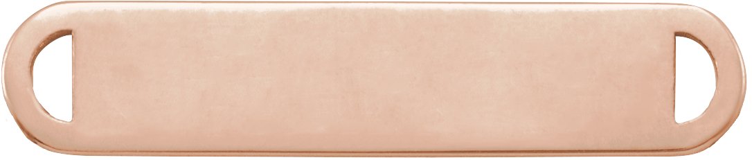Engravable Bar Bracelet Center