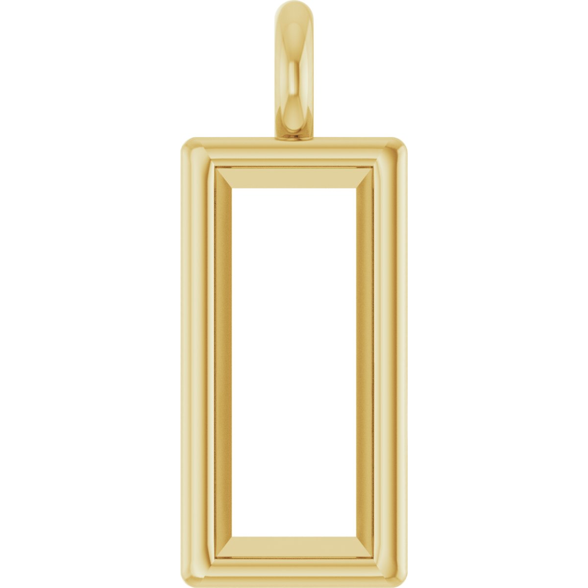 Bezel-Set Dangle