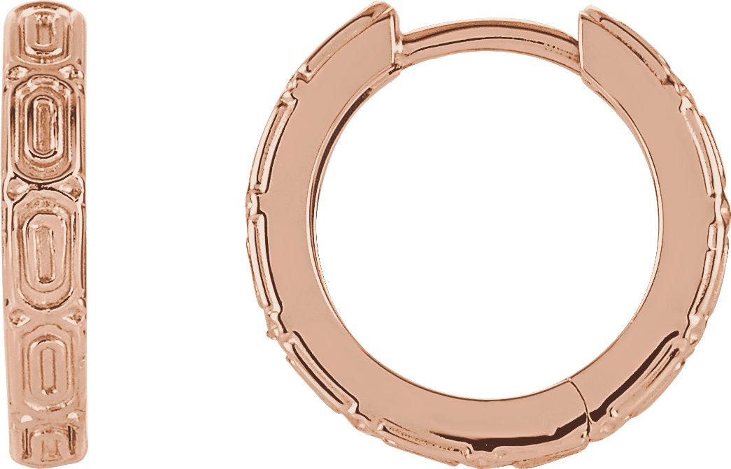 Hinged Hoop Earrings