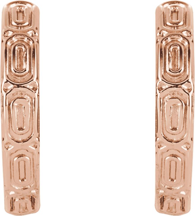 Alternative view of Hinged Hoop Earrings