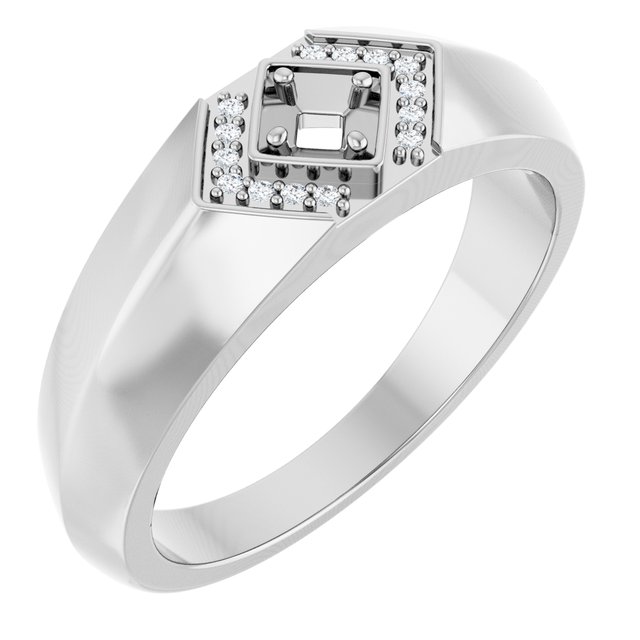 14k White Gold