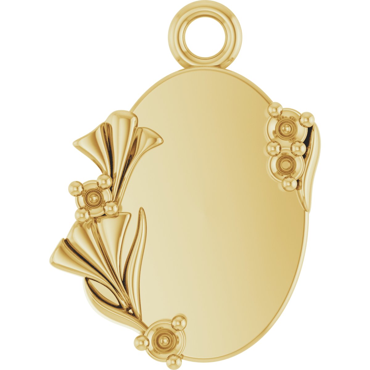Engravable Accented Dangle